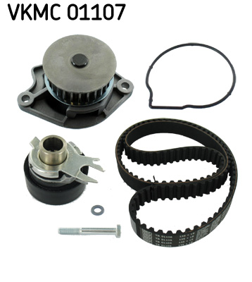 SKF VKMC 01107 Pompa acqua + Kit cinghie dentate